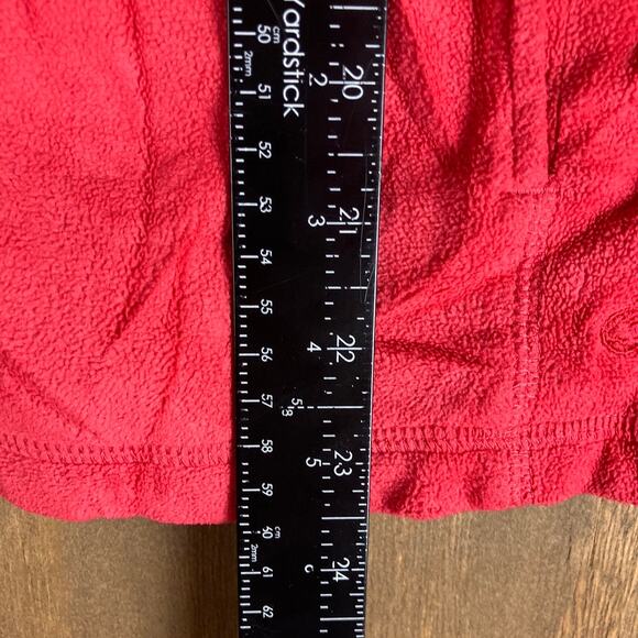 Gander Mtn Womens Vest Jacket Red Fleece Open Pockets Full Zip Stretch Medium - Picture 9 of 12